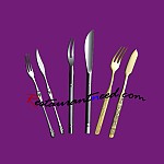 Stainless Steel Dessert Knife & Fork Set