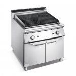 900 Series Gas Lava Rock Grill With Cabinet