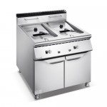 900 Series Gas 2-Tank Fryer With Cabinet