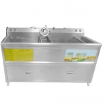 207L Double Tanks Fruit and Vegetable Washer