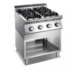X Series Gas Range 4-Burner With Open Cabinet