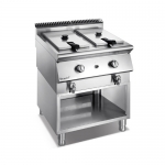 X Series Gas 2-Tank 2-Basket Fryer With Open Cabinet