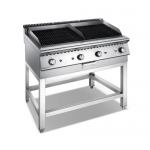 X Series Gas Lava Rock Grill With Stand