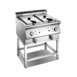 X Series Electric 2-Tank 2-Basket Fryer With Stand
